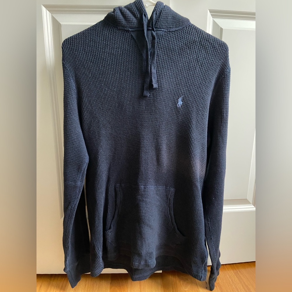 Polo Ralph Lauren Men’s Waffle Hooded Shirt
